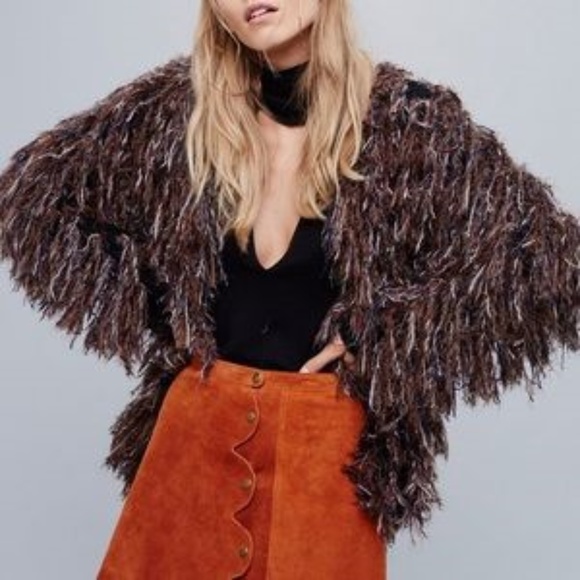 Free People Jackets & Blazers - Free Prople Faithfull Shaggy Jacket